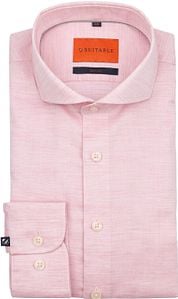 Suitable Melange Shirt Pink