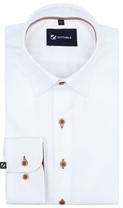 Suitable Shirt Twill White