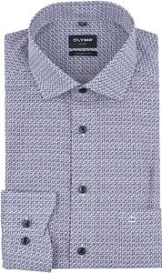Olymp Luxor Shirt Print Purple