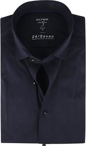 OLYMP Level 5 Body Fit Shirt 24/Seven Navy
