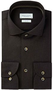 Profuomo Flanel Shirt Brown
