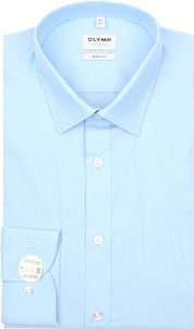 Olymp Level Five Shirt Extra Long Sleeve Light Blue