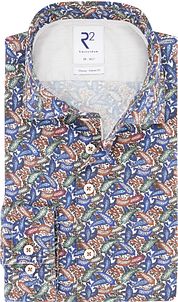 R2 Shirt Widespread Paisley Multicoloured