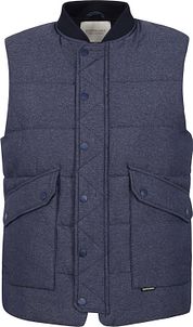 Scotch and Soda Bomber Body Warmer Navy