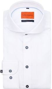 Suitable Melange Shirt White