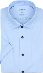 OLYMP Short Sleeve Shirt Level 5 24/Seven Light Blue