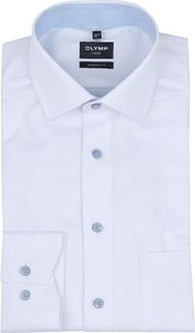 Olymp Luxor Shirt Diamond Structure White 