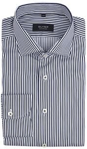 Olymp Signature Shirt Stripes Blue