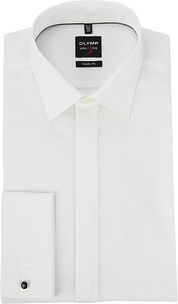 OLYMP Tuxedo Shirt Level 5 Body Fit Ecru French Cuff