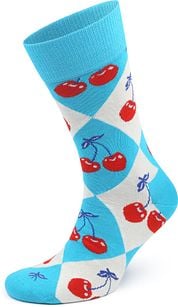 Happy Socks Argyle cherry