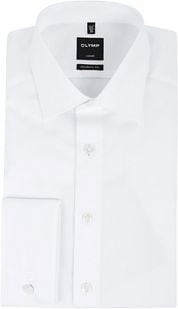 Olymp Luxor Double Cuff Shirt White