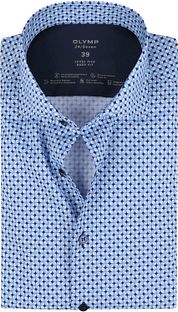 OLYMP Lvl 5 Shirt 24/Seven Design Blue