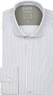 Pure The Functional Shirt Stripes Beige