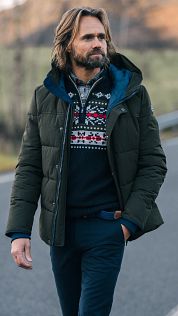 NZA Half Zip Sweater Jace Navy