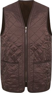 Barbour Waistcoat Polarquilt Brown