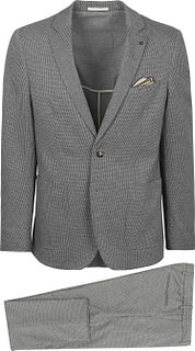 Suitable Flex Jersey Suit Grey