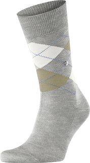 Burlington Manchester Socks Grey 3623