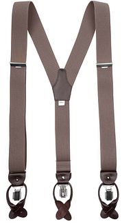Profuomo Suspenders Camel