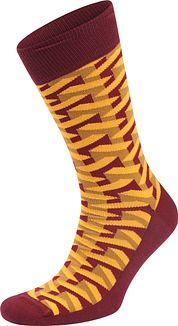 Suitable Pattern Socks 3D Yellow
