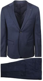 Suitable Toulon Suit Wool Navy