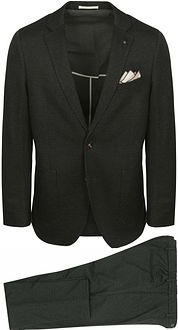 Suitable Flex Jersey Suit Moss Green