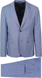 Suitable Toulon Suit Wool Blue