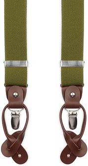 Suitable Luxe Suspenders Green
