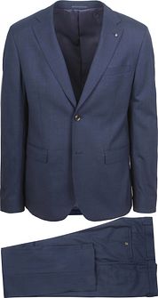 Suitable Strato Toulon Suit Wool Navy