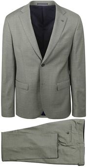 Suitable Toulon Suit Wool Green