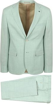 Suitable Toulon Suit Wool Surf Green