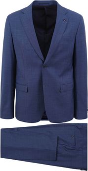 Suitable Toulon Suit Wool Dark Blue