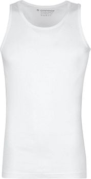 Garage Stretch Basic Singlet White