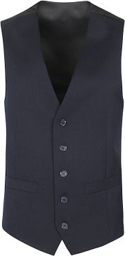 Suitable Capital Waistcoat Woolmix Navy