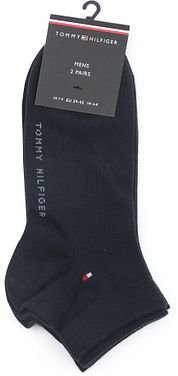 Tommy Hilfiger Sneaker Socks 2-Pack Navy