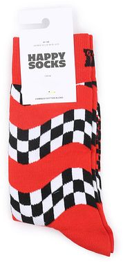 Happy Socks Race Red