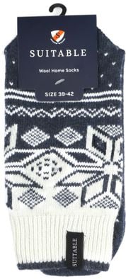 Suitable Cosy Home Socks Navy