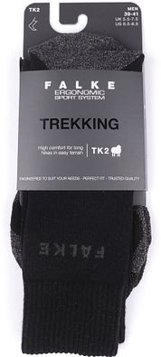 Falke TK2 Explore Hikingsocks Black