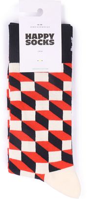 Happy Socks Socks Red Blocks