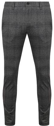 Alberto Rob Pants Check Anthracite