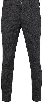 Suitable Chino Pico Checkered Navy