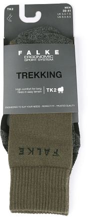 Falke TK2 Explore Hikingsocks Olive Green