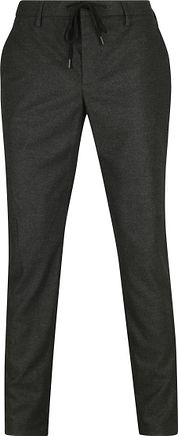 Alberto Trousers Jump Flanel Anthracite