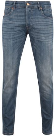 Cast Iron Shiftback Jeans Blauw NBD