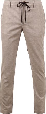 Alberto Pipe Trousers Jump Beige