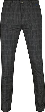 Mac Chino Griffin Checks Anthracite