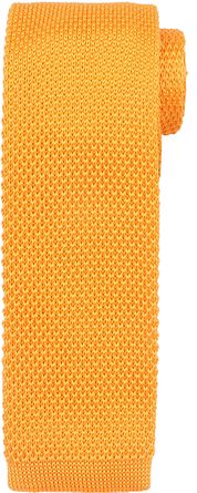 Suitable Knitted Tie Yellow TK-03