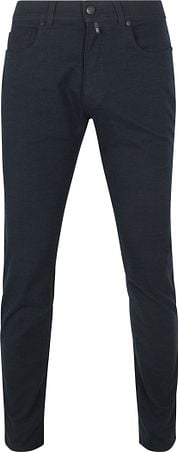 Pierre Cardin Five Pocket Trousers Tapered Navy