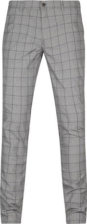 Suitable Chino Pico Gray Checkered