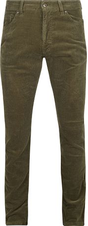 Steppin' Out Corduroy Trousers Johnson Green