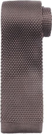 Suitable Knitted Tie Taupe